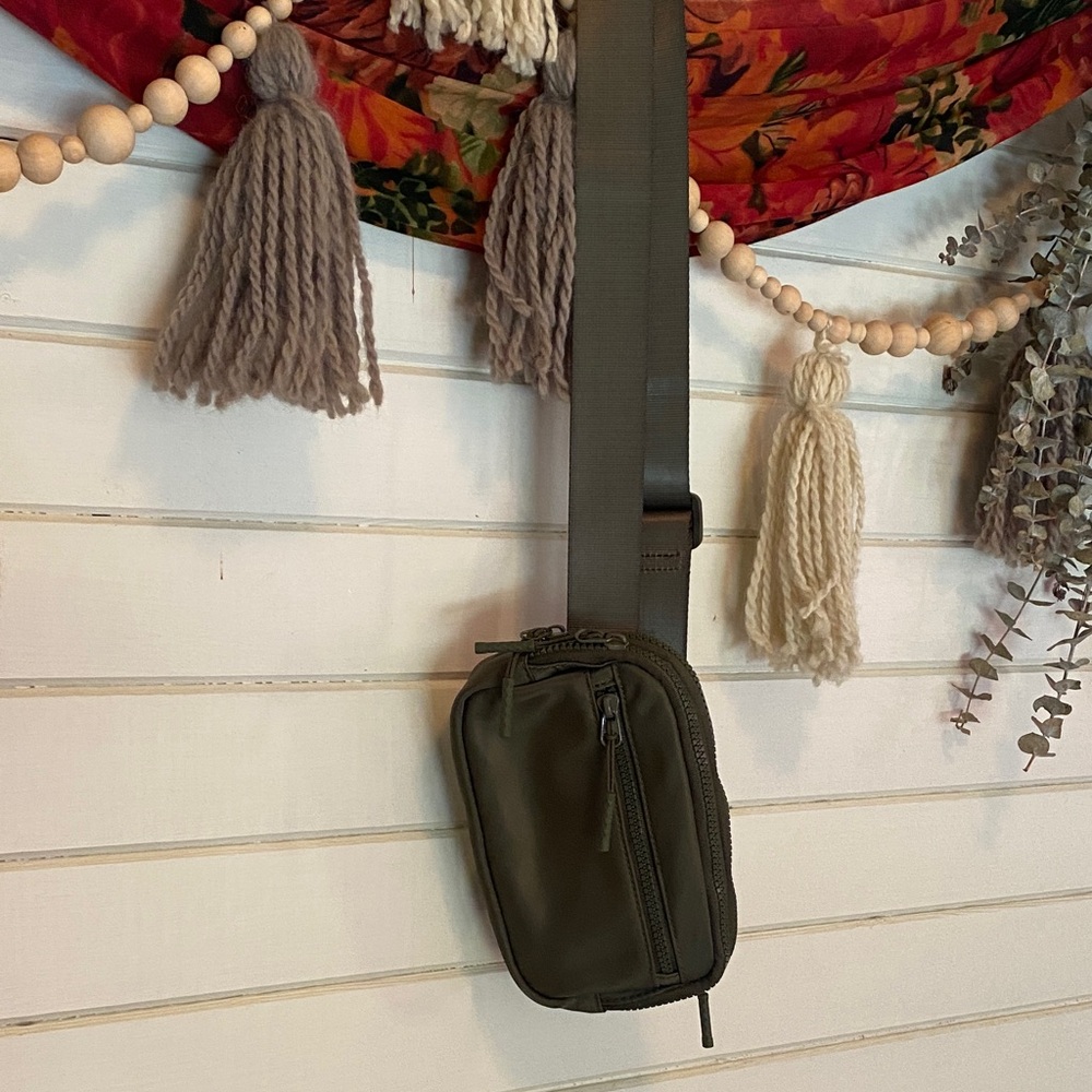 Olive Green Crossbody Bag